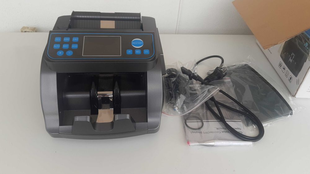 Maquina contar  notas euros