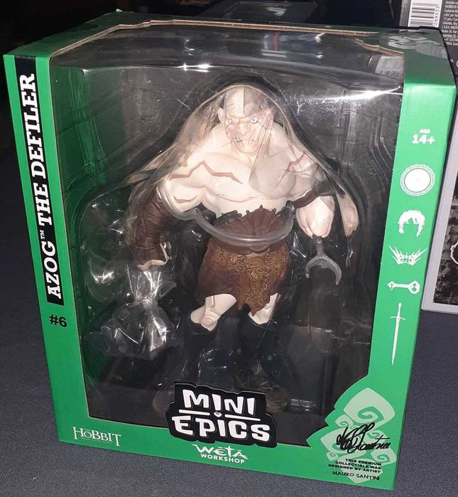 Figurka Statua AZOG the Defiler 15 cm The Hobbit WETA