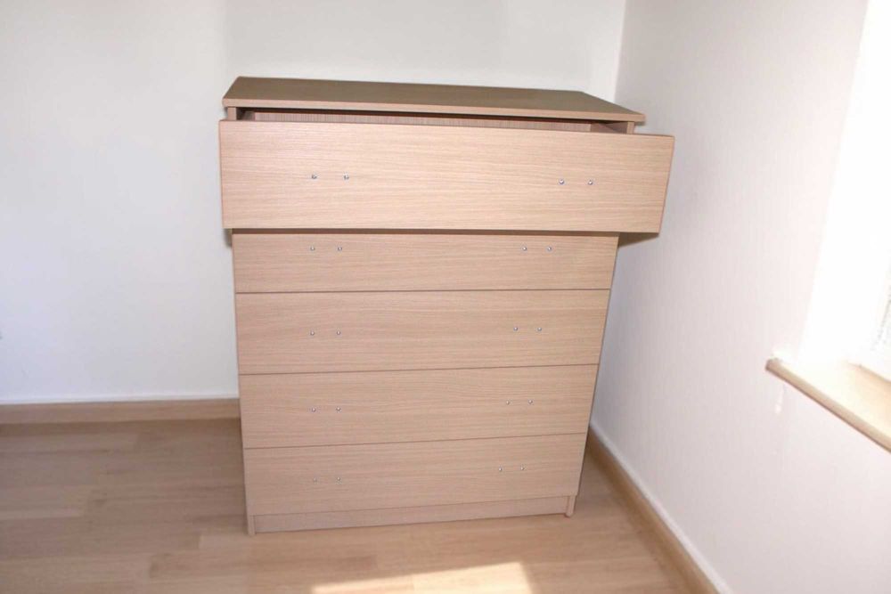 Camiseiro com 5 Gavetas – Novo | Já Montado | Entrega Grátis