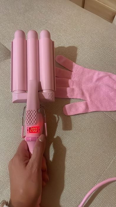 PRO Mini Hair Waver - 25mm Pink