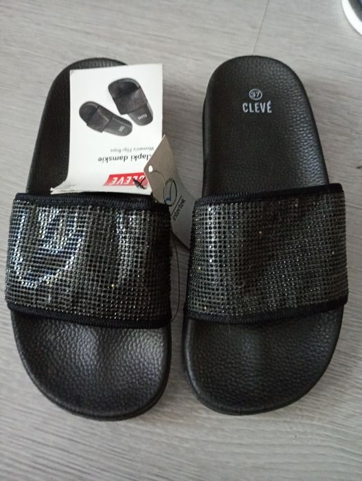 Nowe klapki damskie cleve rozmiar 37