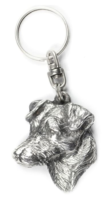 Jack Russell Terrier brelok do kluczy posrebrzany Art-Dog