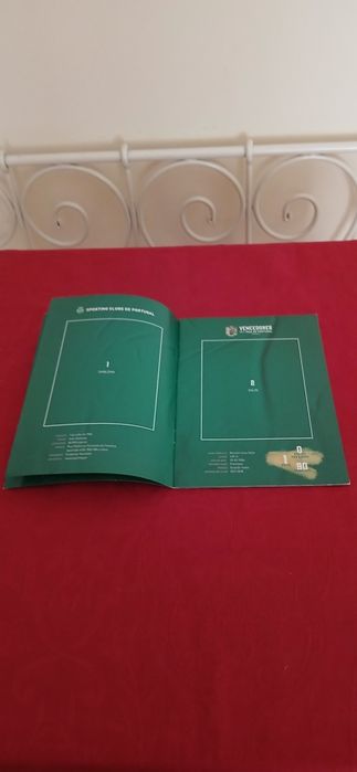 Caderneta 17a Taça Sporting 2018/2019