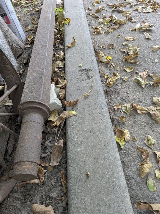 Вісь, балка, тракторного причепа - 1,93 м, квадрат 8 см