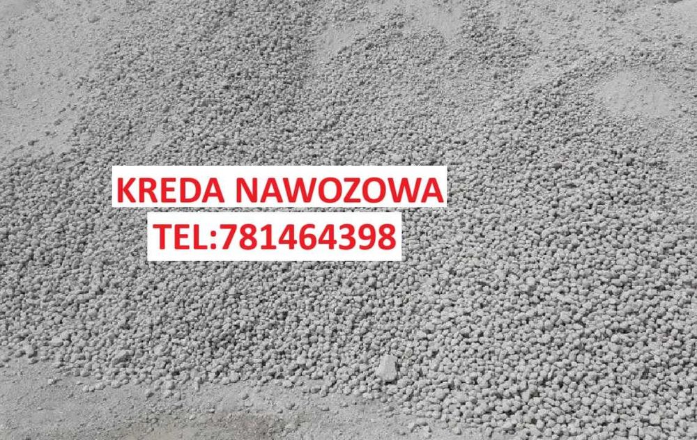 Kreda nawozowa z Kornicy OMYA AGROCARB  luzem. Cała Polska!!!