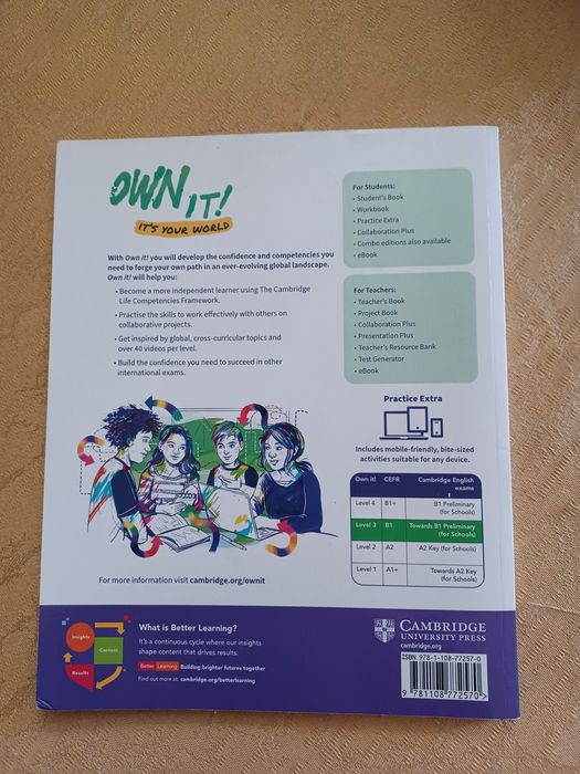 Manual - Own It! Level 3 Student's Book