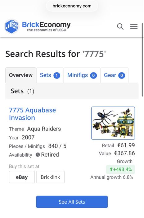 LEGO Aqua Raiders 7775 – Aquabase Invasion