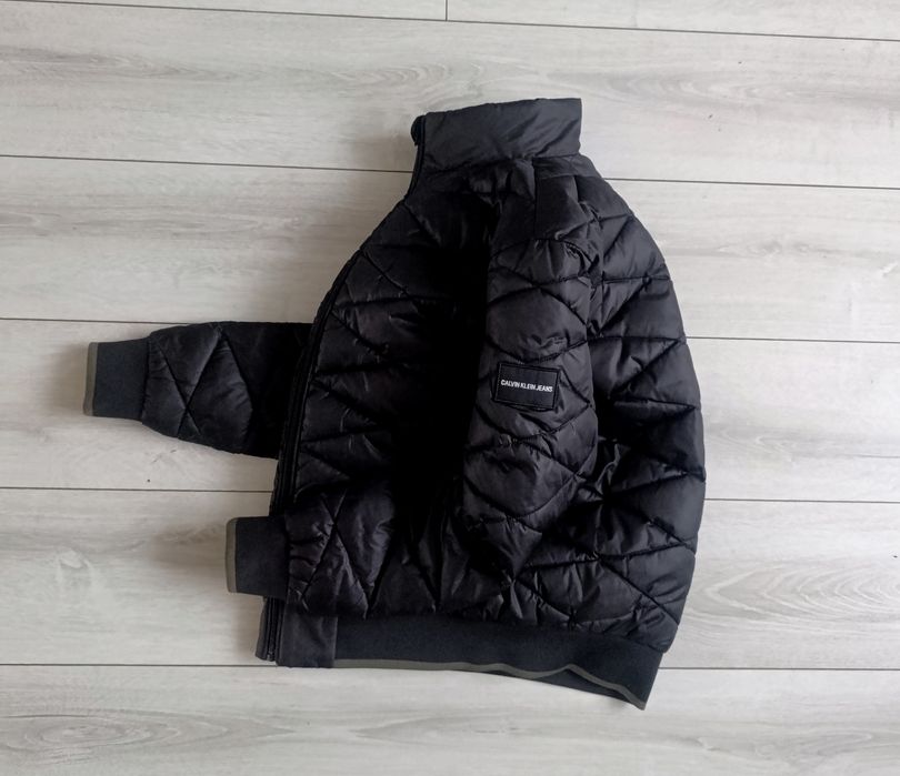 Куртка демісезонна Calvin Klein, куртка Calvin Klein, бомбер Calvin K