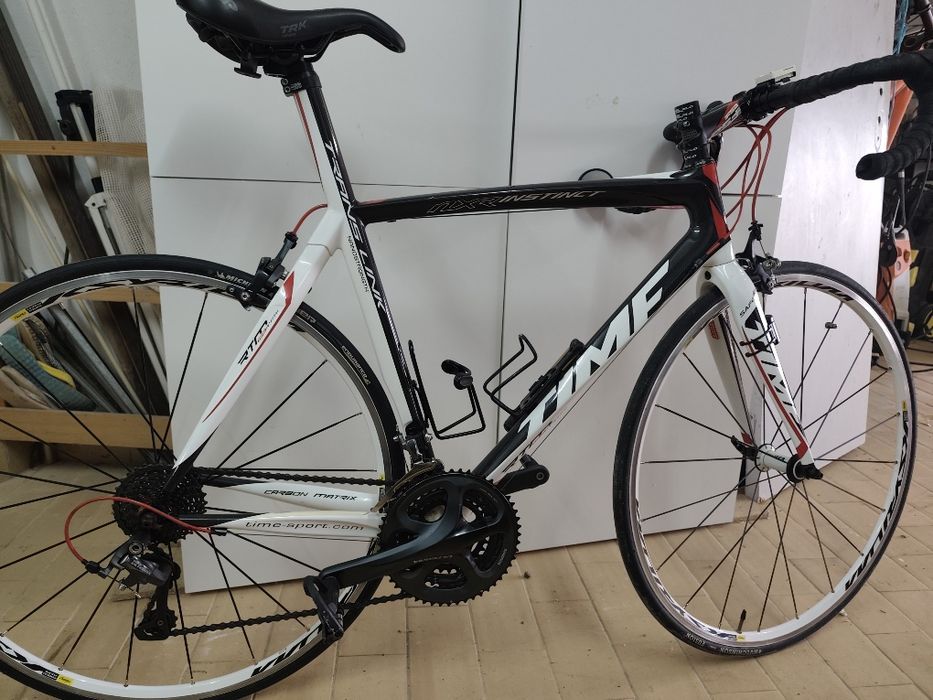 Bicicleta corrida carbono TIME tamanho 54 Shimano ultegra