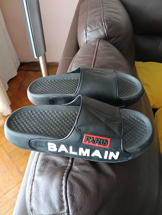 Klapki BALMAIN Paris nowe