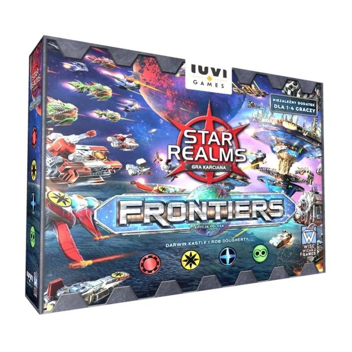 Star Realms: Frontiers IUVI Games IUVI Games pudełko,188x234 mm