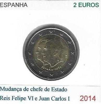 Espanha  - - - - - Moedas Comemorativas de 2 Euros