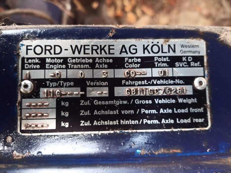 Ford Taunus 12M do renowacji