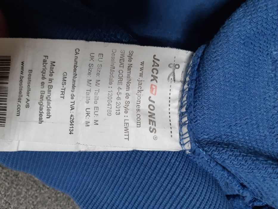 Bluza męska z kapturem jack jones