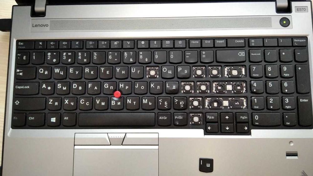 Клавиши/кнопки поштучно для ноутбука Lenovo ThinkPad E570