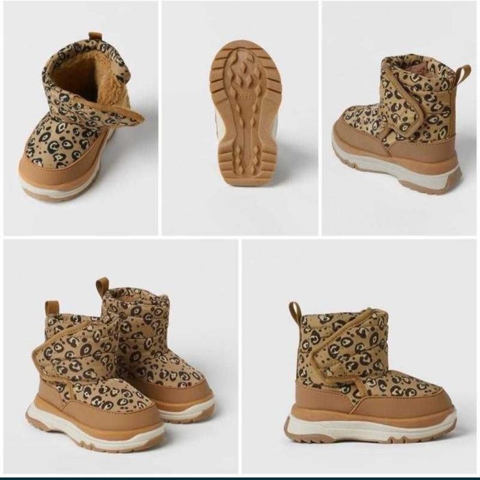Зимові черевики Zara 24 розмір