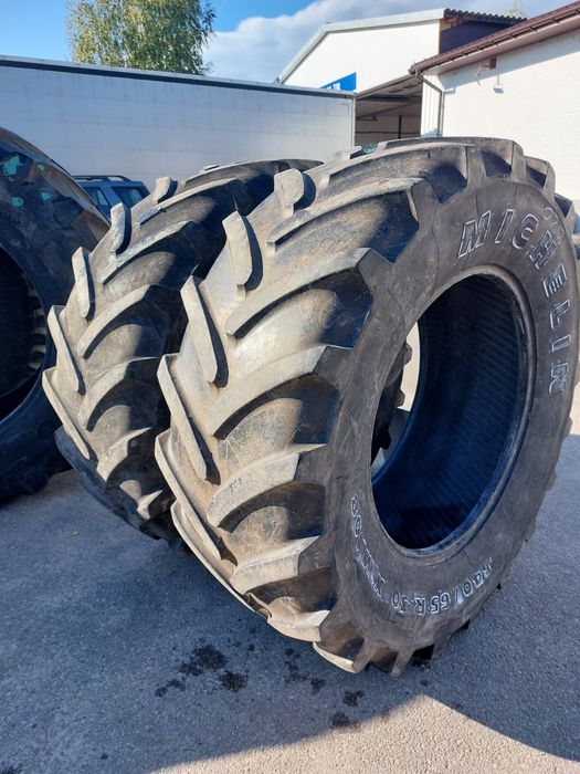 540/65R30 Michelin XM 108 Opony używane rolnicze para