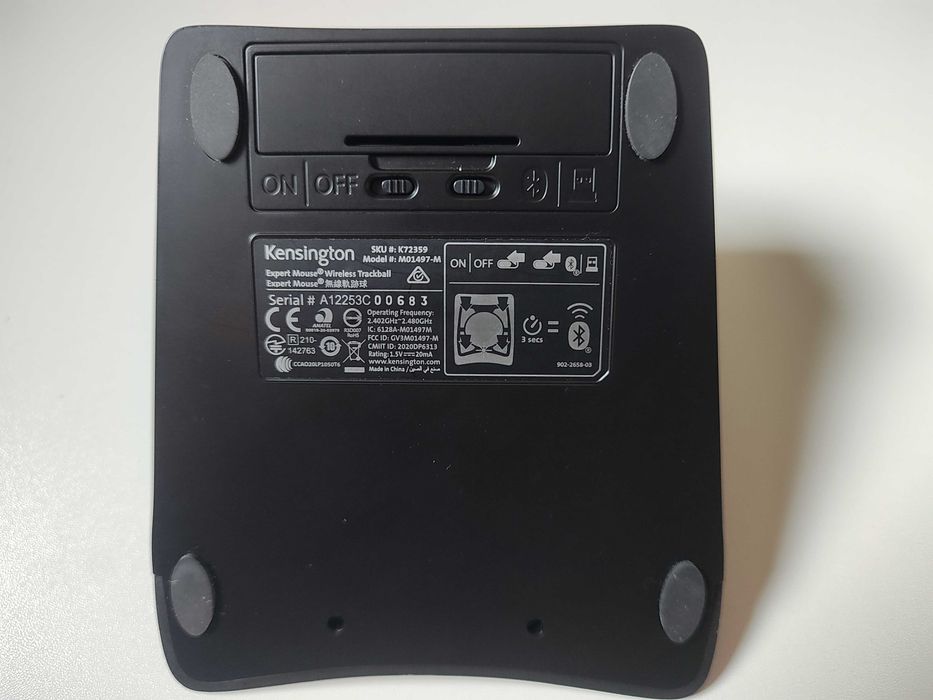 Trackball bezprzewodowy Kensington Expert Mouse mysz