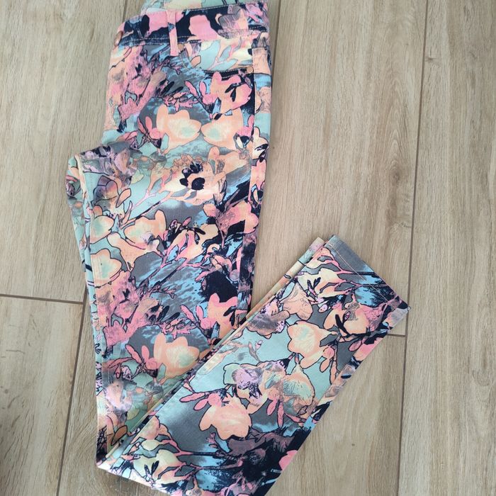 Spodnie Amisu 34 xs unikatowe śliczne jeansowe
