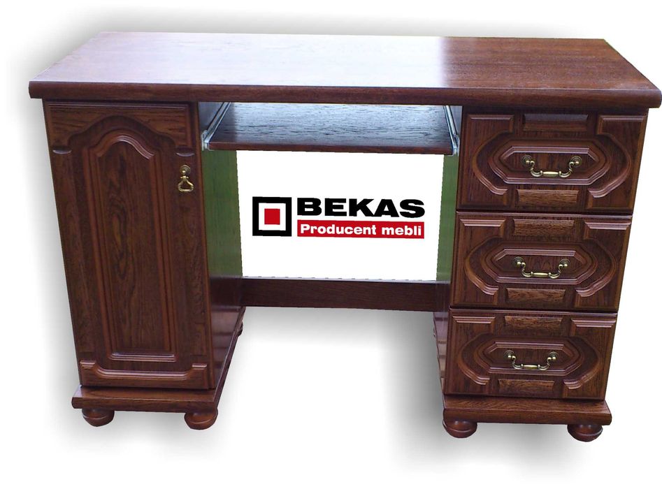 Prześliczne Biurko Dab Rustikal Stylowe Producent Bekas Meble