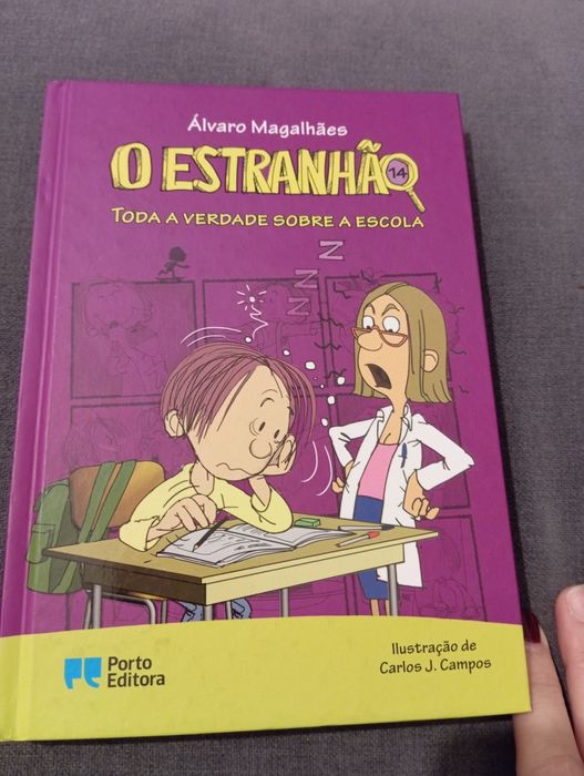 Livro "o estranho", vol. 14, de Álvaro Magalhães