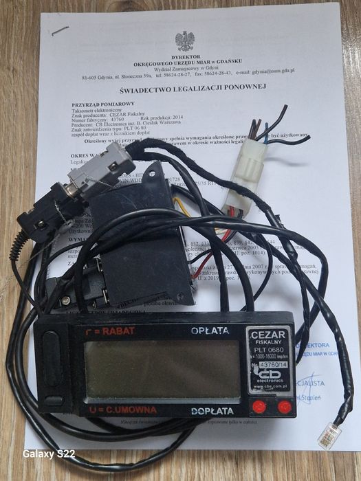 Taksometr CEZAR TAXI