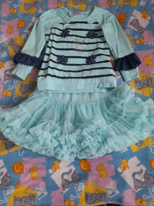 Кофточка и юбка  для девочки