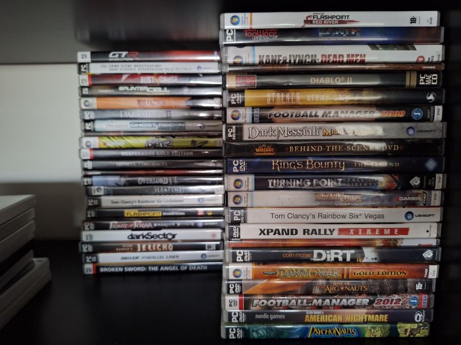 Jogos de computador em cd