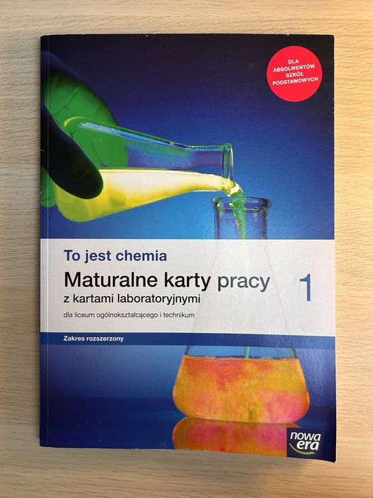 Maturalne karty pracy TO JEST CHEMIA (zakres rozszerzony)