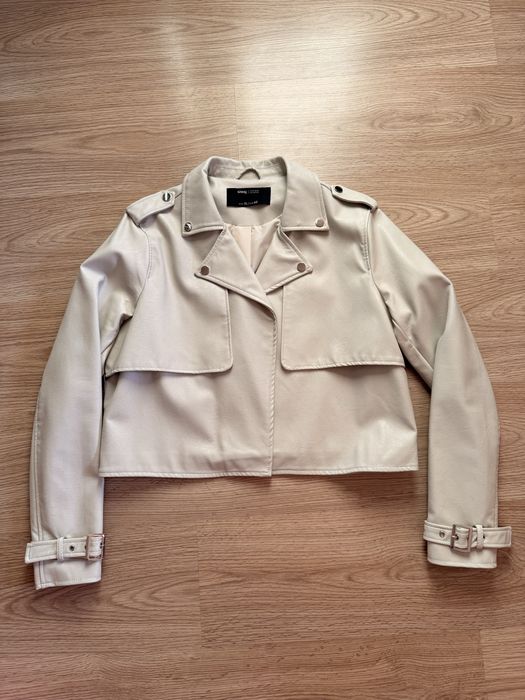 Куртка-косуха sinsay, екошкіра, розмір xl (42 eur)
