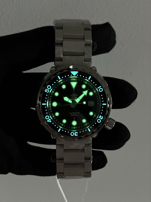 Автоматичний годинник Addiesdive TUNA Automatic | Miyota 8215 | Sapphire | Professional Diver 300M Часы мужские механические
