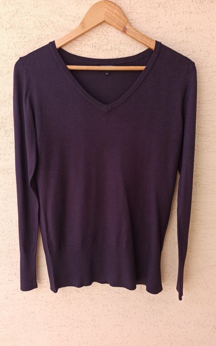 Camisola Cherry gola em v