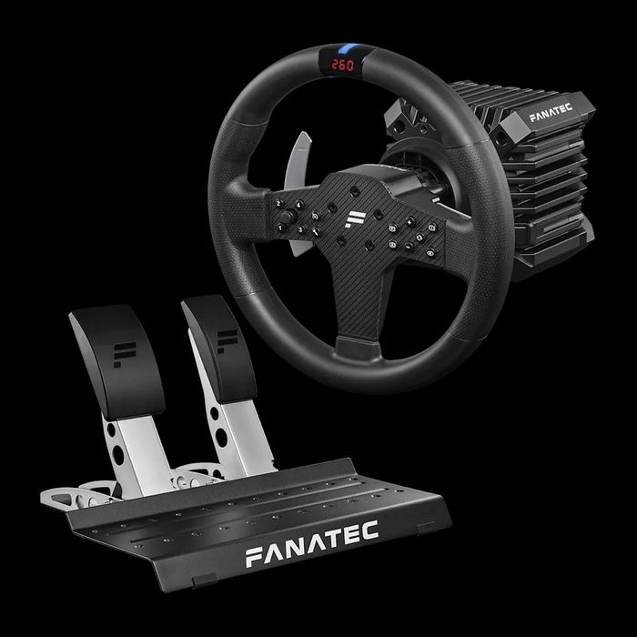 Fanatec CSL DD 5Nm – kompletny zestaw simracing (kierownica + pedały)