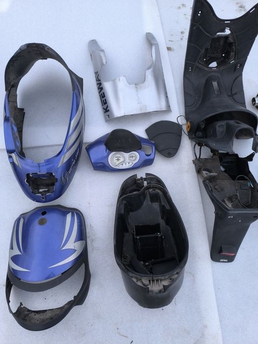 Keeway Hurricane Plastiki, owiewki, kufer