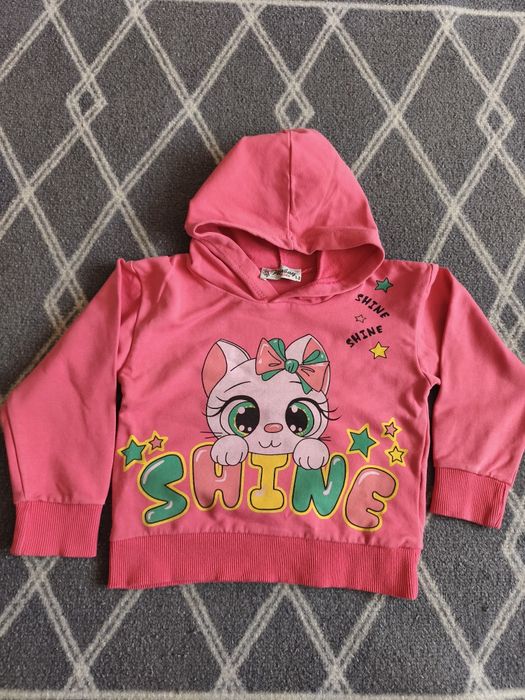 Bluza z kapturem dla dziewczynki w rozmiarze 86. Atabay