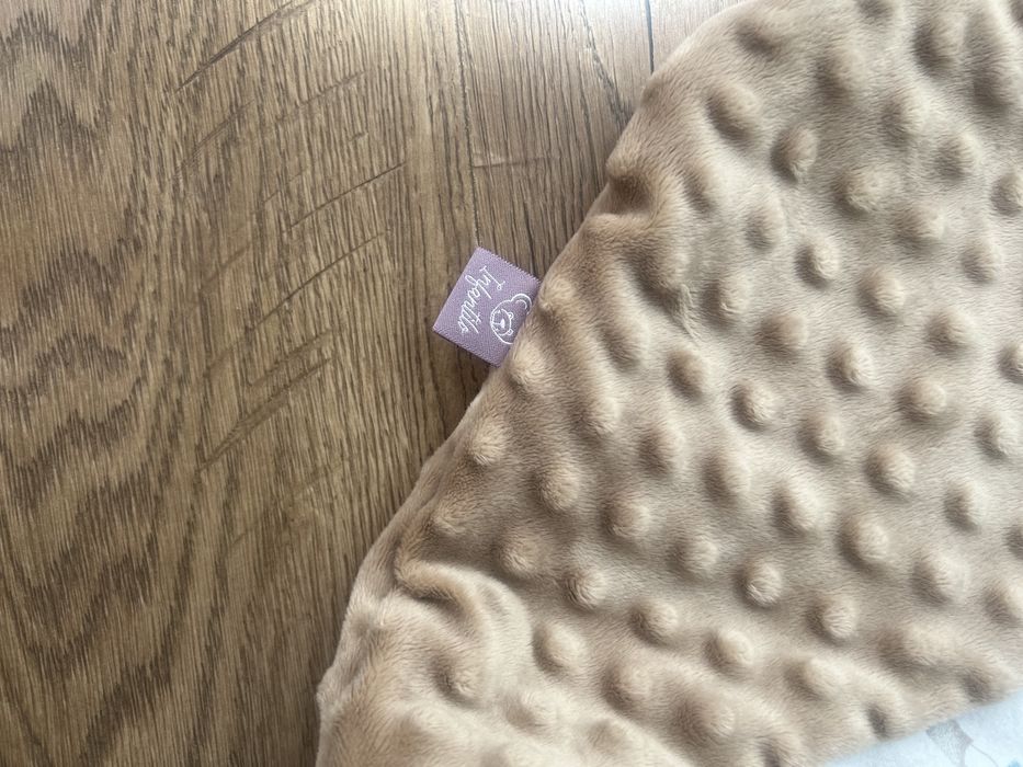 Otulacz do fotelika śpiworek dla niemowlaka dla dziecka bawelna welur jak nowe