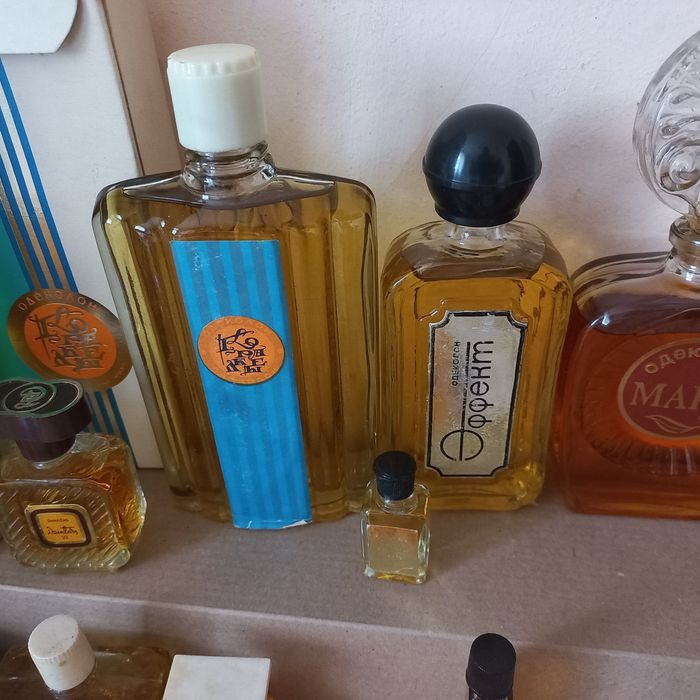 Одеколон и духи СССР от дзинтарс  и других фабрик