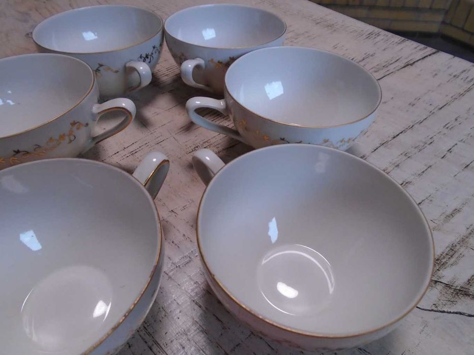6 filiżanek z porcelany  MZ Altrohlau
