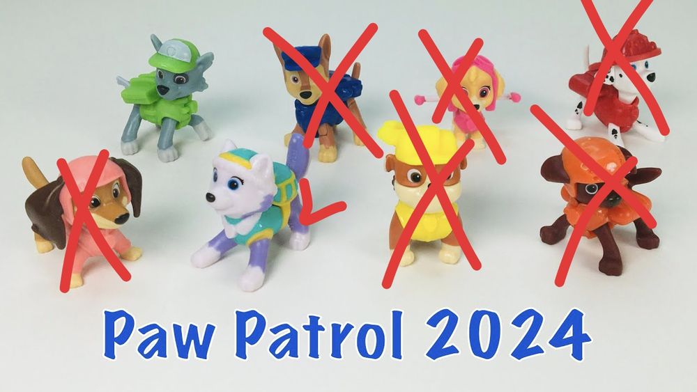 Кіндер kinder щенячий патруль