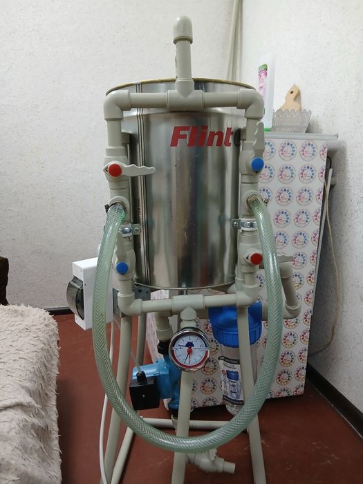 Аппарат стенд  для промывки печки ( отопителя) системы охлаждения