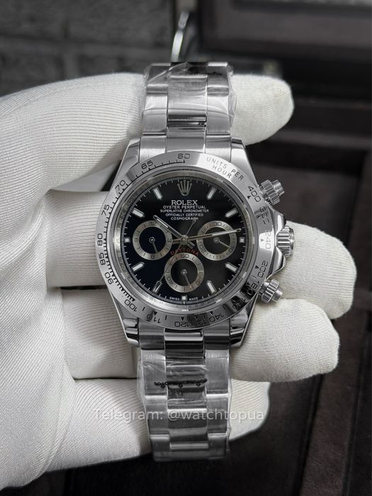Годинник Rolex Daytona Cosmograph Daytona Black Dial Ролекс