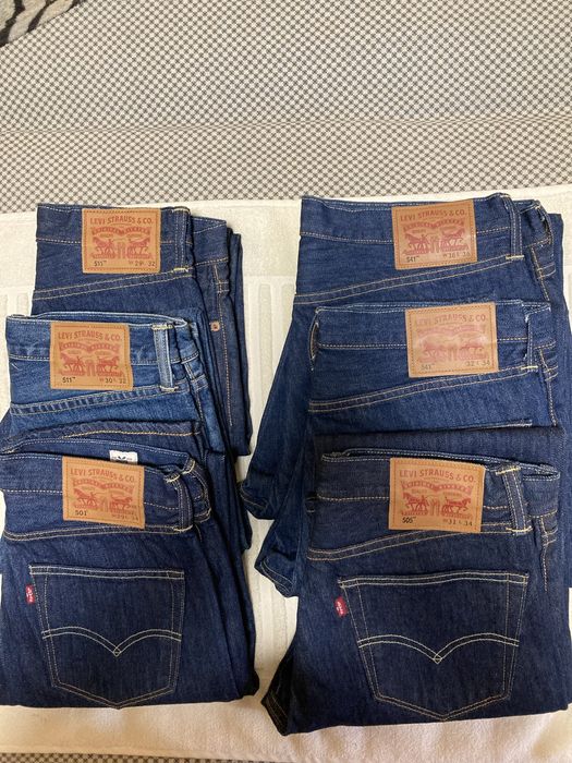 Levi’s  501 -511 новые джинсы