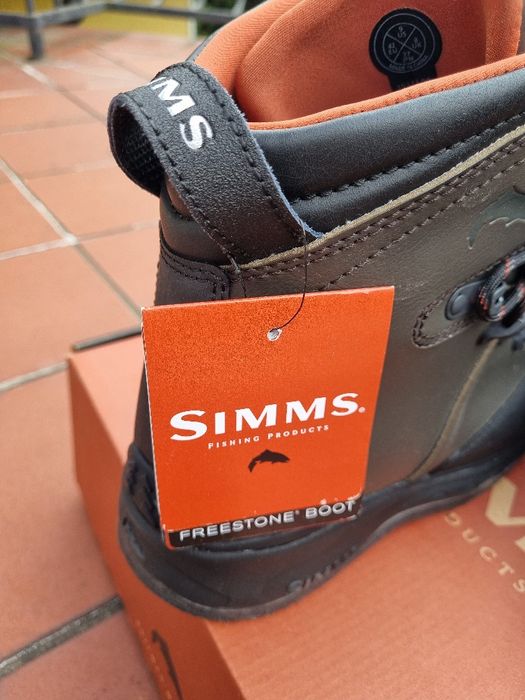 Buty do brodzenia Simms Freestone Felt Dark Olive