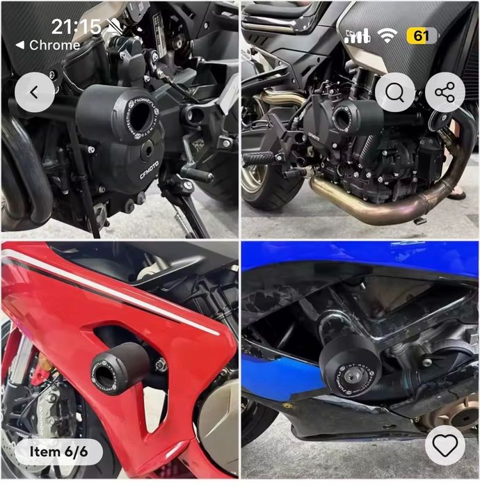 Slider Moto (Cogumelos de proteção)