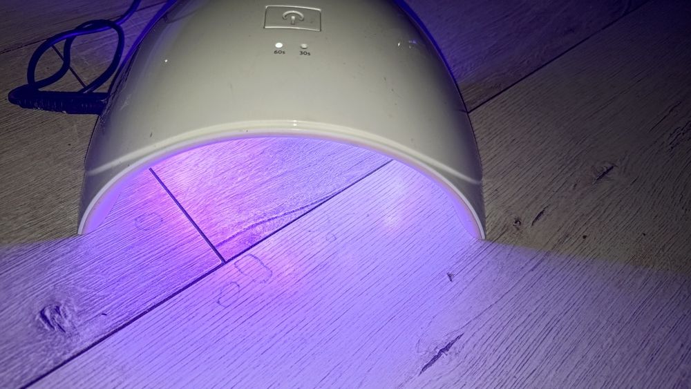 Duży zestaw lampa semilac lakiery kuferek