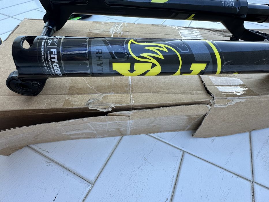 Suspensão fox 120mm