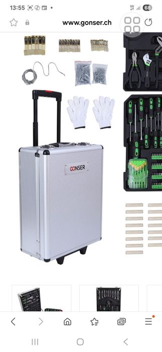 Mala de ferramenta nova