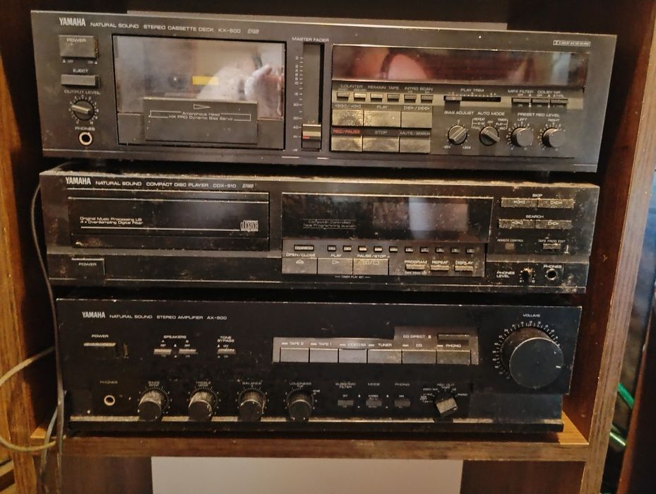 Sprzedam sprzęt UNITRA, Yamaha, Philips wszystko sprawne.