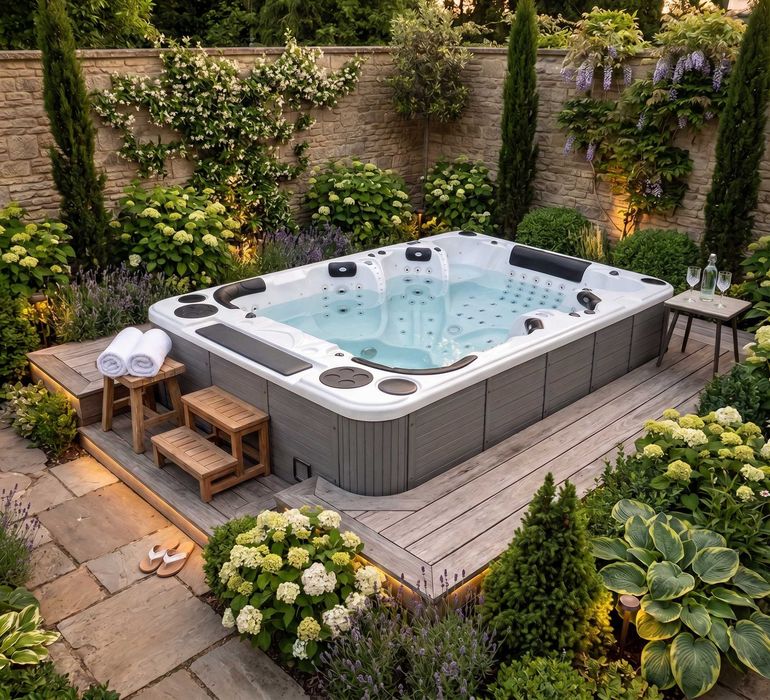NOWOŚĆ! Jacuzzi 10 osobowe Bahama - 3,8 m długości!