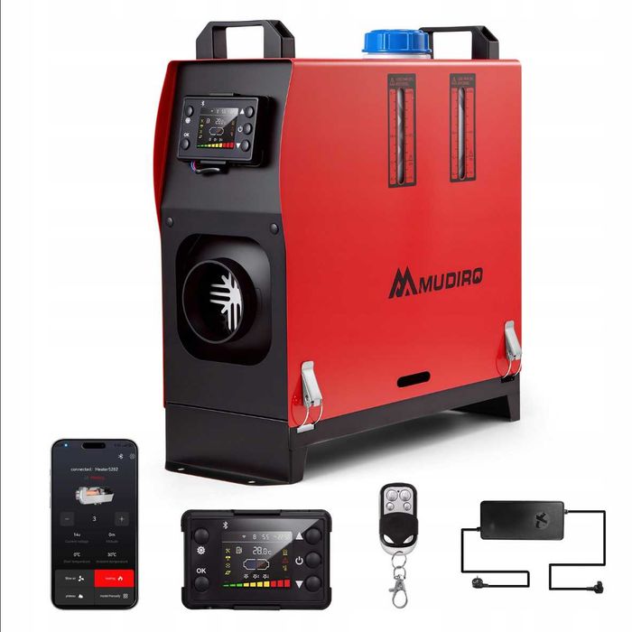 Webasto ogrzewanie postojowe 8kw 12v 24v 230v z Pilotem i Aplikacją